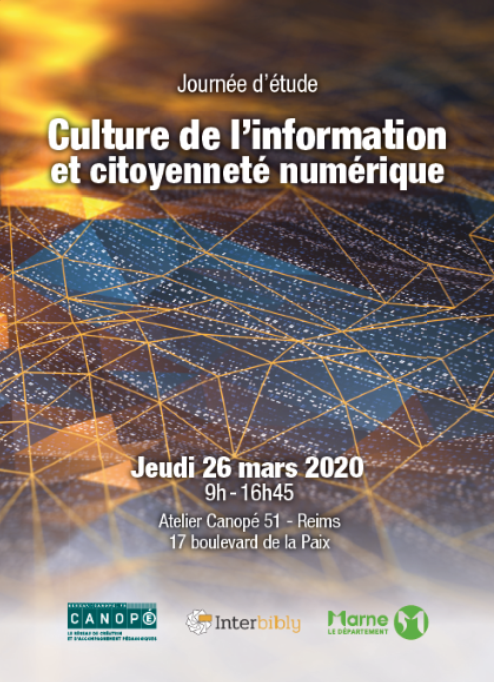 Journée d'étude : Culture de l’information et citoyenneté numérique