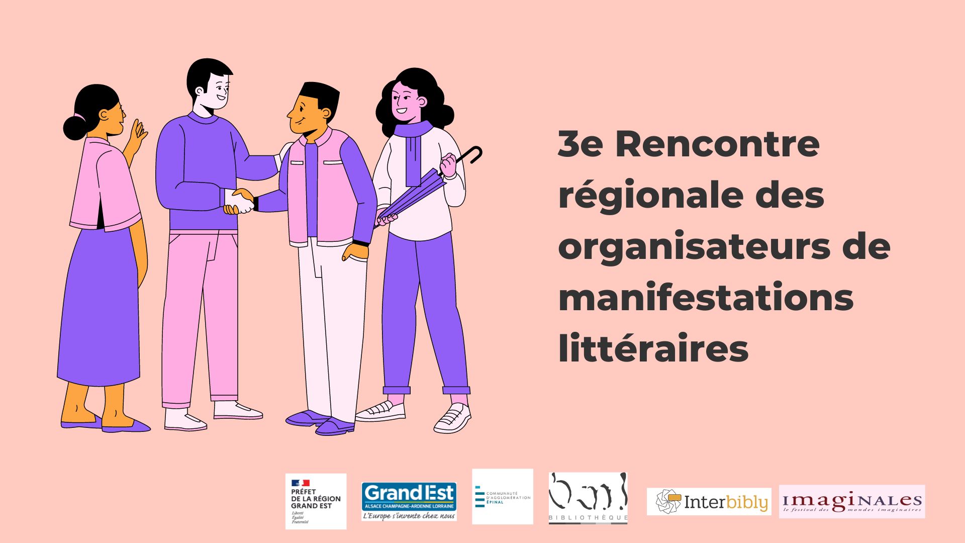 Synthèse 3es Régionales des organisateurs de manifestations littéraires