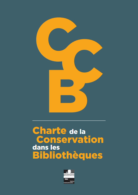 La Charte de la conservation dans les bibliothèques (2014)